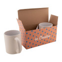 CreaBox Mug Double wit  custom made dubbele mokdoos 