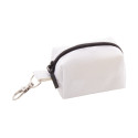 Pavesave noir blanc Distributeur sur mesure de sachets pour chiens RPET. 