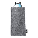 Glaffel gris  Etui à lunettes en RPET 