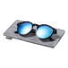 Glaffel grey  RPET sunglasses case 