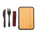 Rebento zwart  lunchbox 