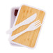 Rebento white  lunch box 