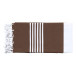 Makaha marron  Serviette de plage 