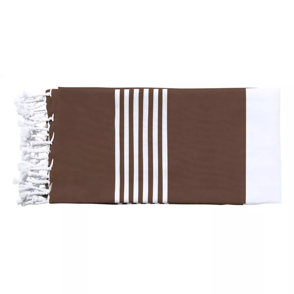 Makaha brown  beach towel 