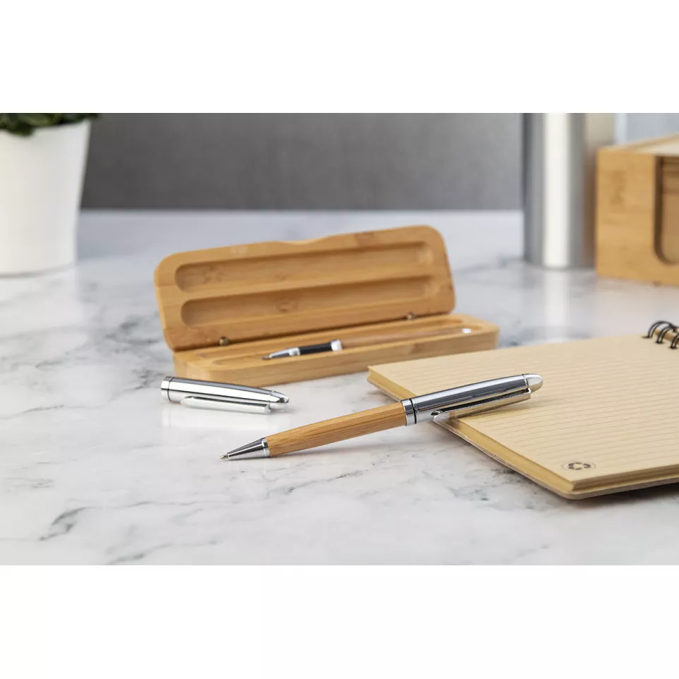 Chimon natural  bamboo pen set 