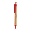 Looky rood natuurlijk balpen 