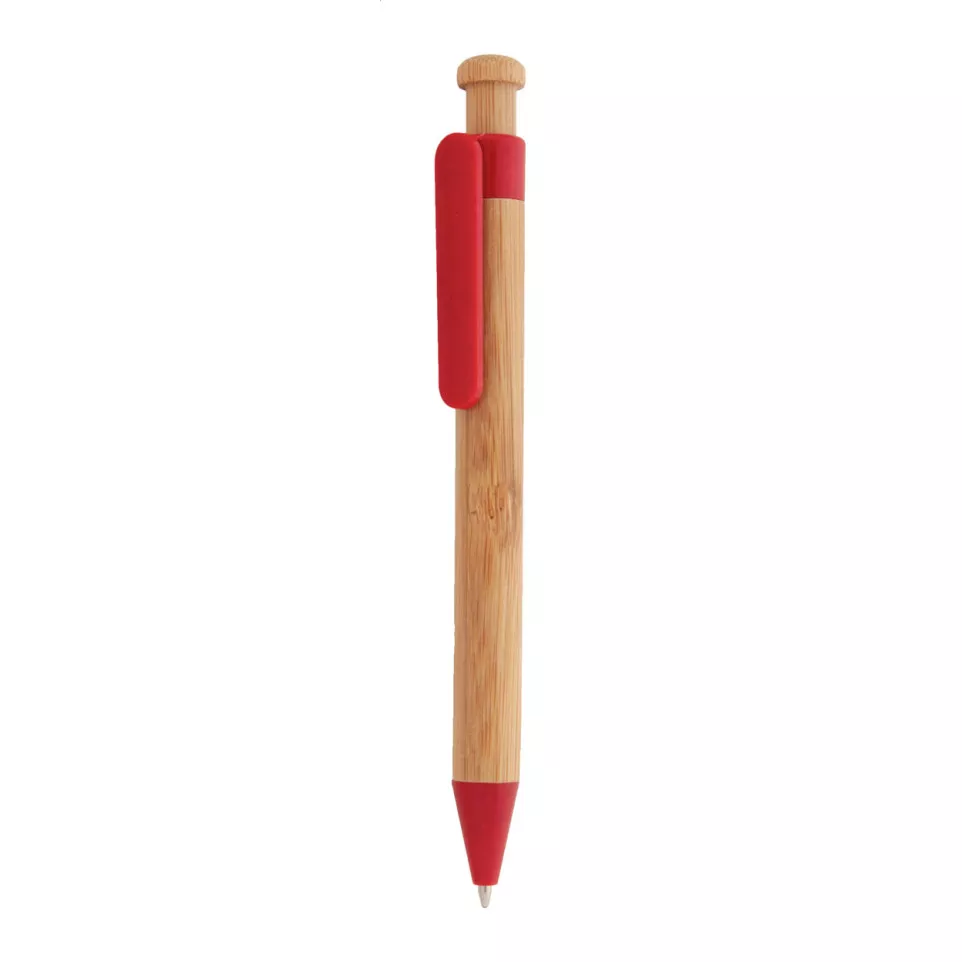 Looky rouge naturelle stylo bille 