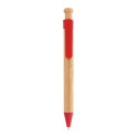 Looky rood natuurlijk balpen 