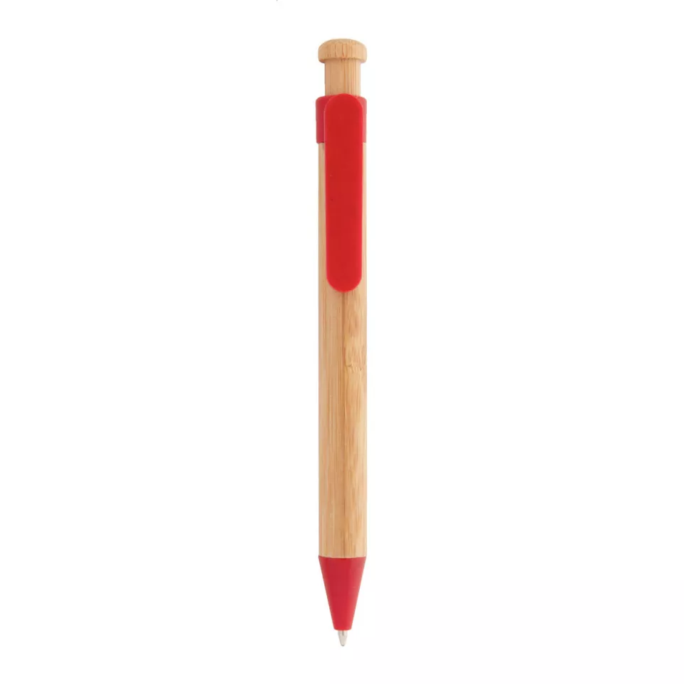 Looky rood natuurlijk balpen 