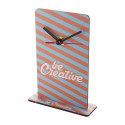 BeTime Desk natuurlijk  custom made tafelklok 