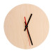 BeTime Wood D natuurlijk  custom made wandklok 