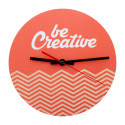 BeTime Wood D natuurlijk  custom made wandklok 