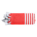 Makaha red  beach towel 