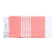 Makaha red  beach towel 