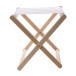Nissi wit natuurlijk custom made strandkruk 