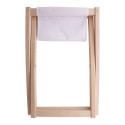 Nissi blanc naturelle Tabouret de plage personnalisé 