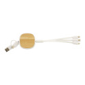 Rabsle white  USB charger cable 