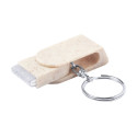 Elyra natuurlijk  sleutelhanger/ mobiele telefoon houder 