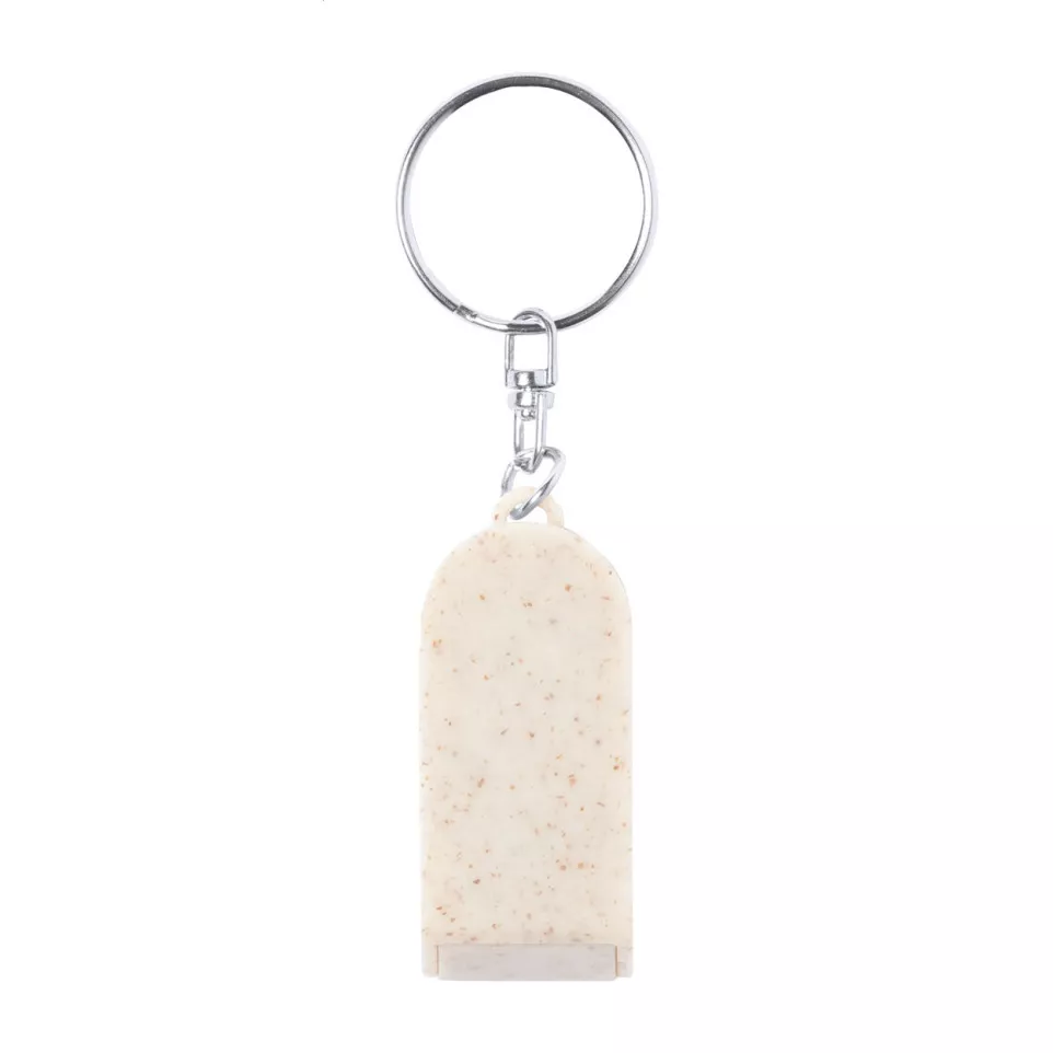 Elyra natural  mobile holder keyring 