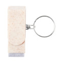 Elyra natural  mobile holder keyring 