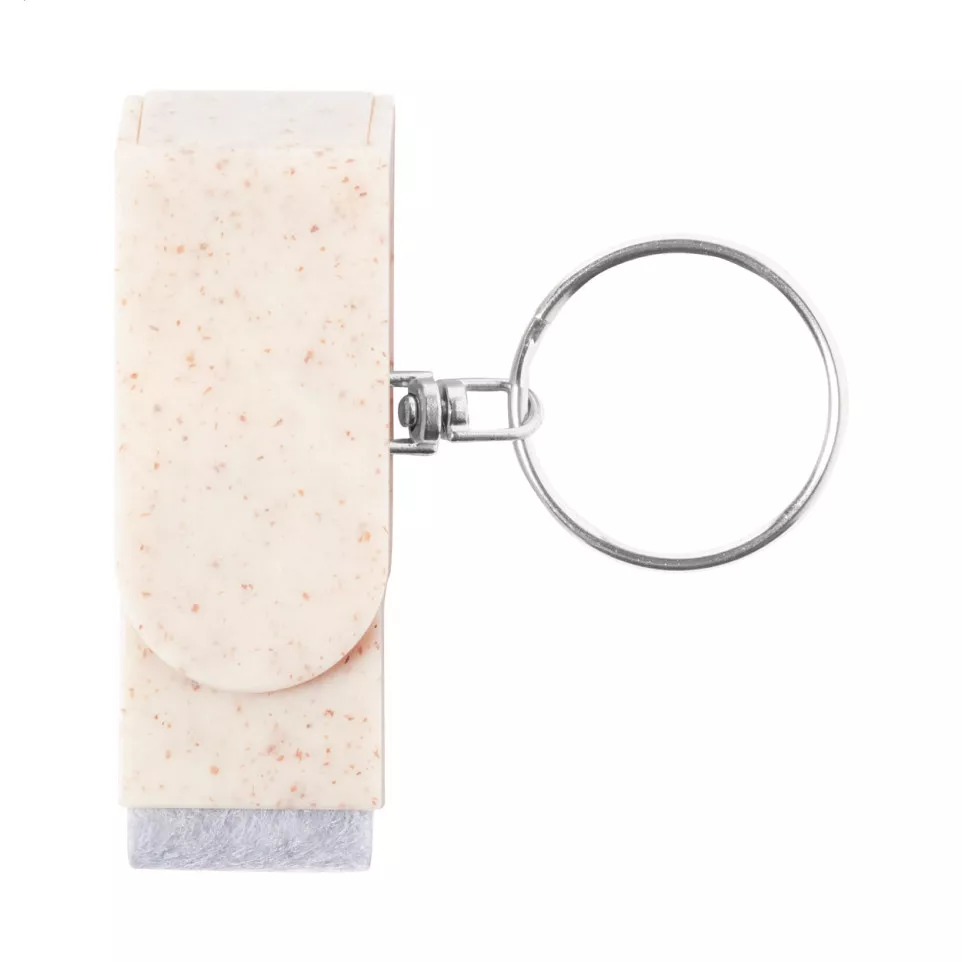 Elyra natural  mobile holder keyring 