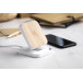 Rabso wit  draadloze oplader met telefoon houder 