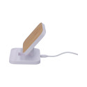 Rabso blanc  Support mobile chargeur sans fil 