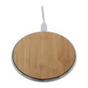 RalooCharge natural silver wireless charger 