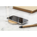 RalooCharge natural silver wireless charger 