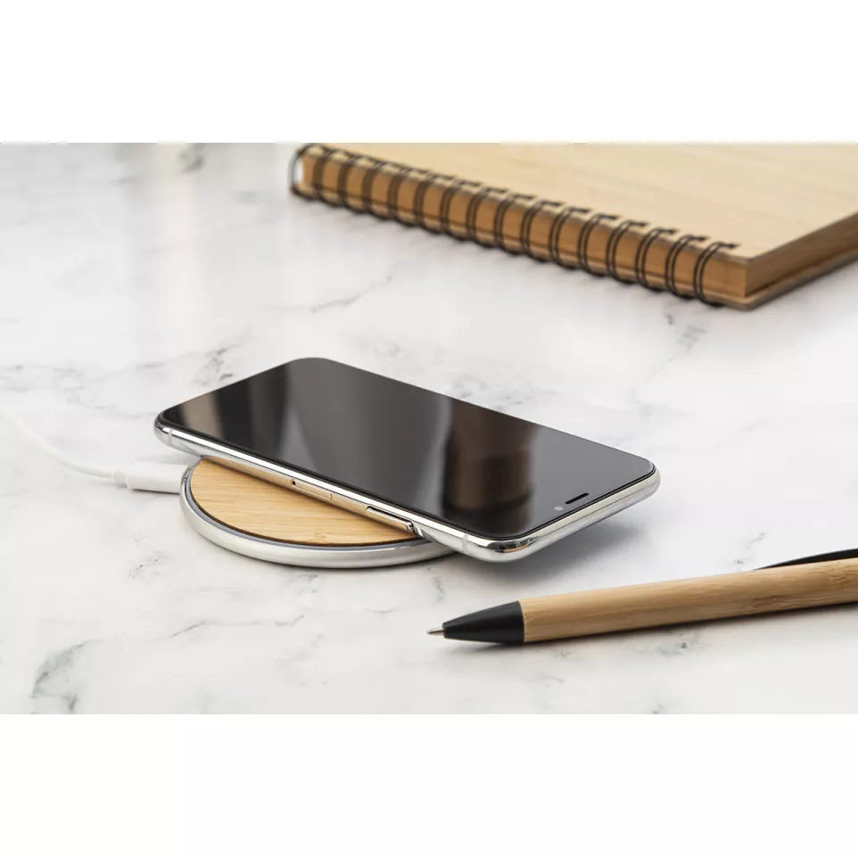 RalooCharge natural silver wireless...