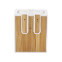 Rabsody white natural wireless earphones 