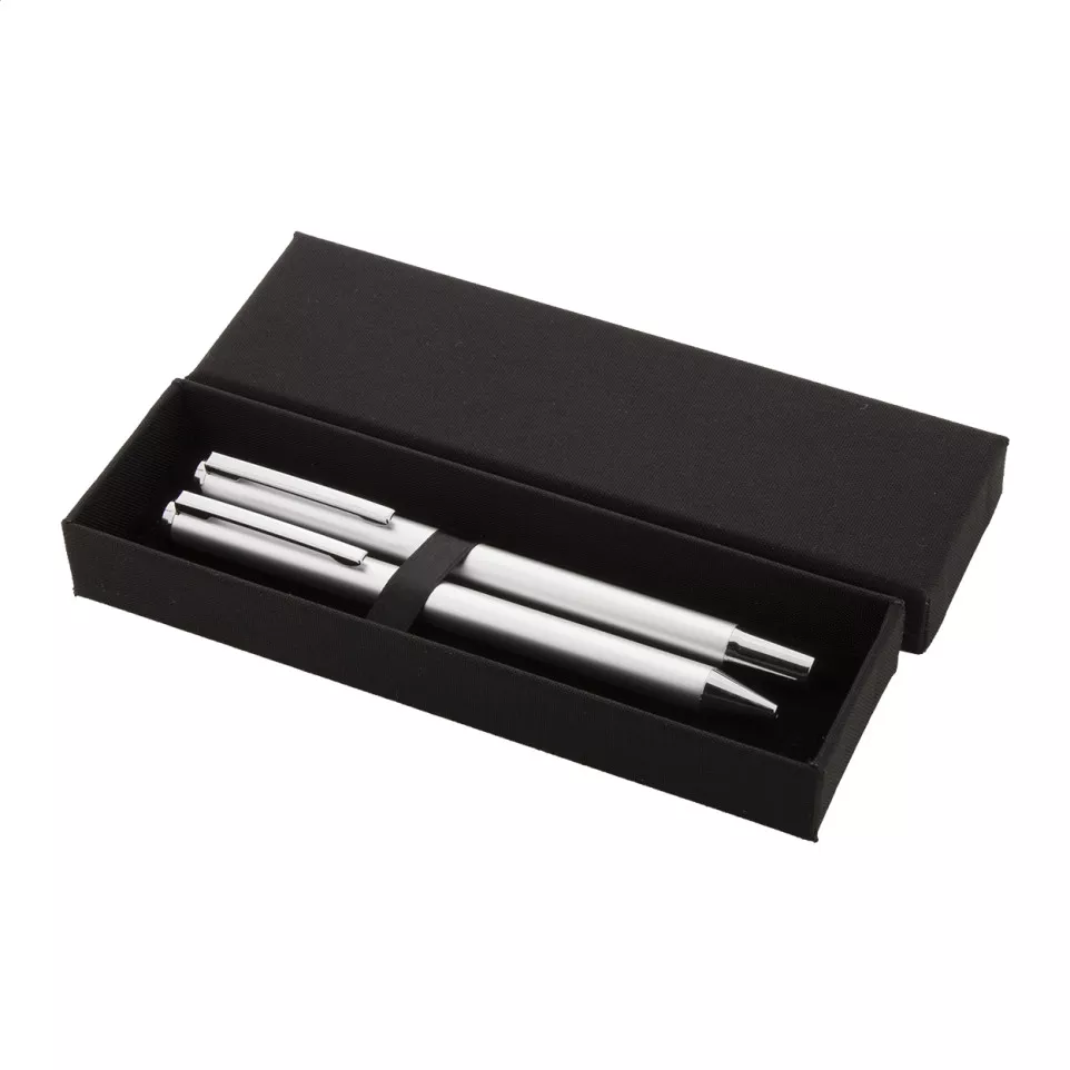 Ralum argenté  parure stylos 