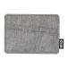 Carpex grey  RPET credit card holder 