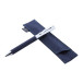Teppet blauw  balpen 
