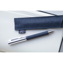 Teppet blauw  balpen 