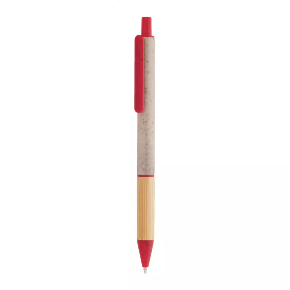 Borgy rood natuurlijk balpen 