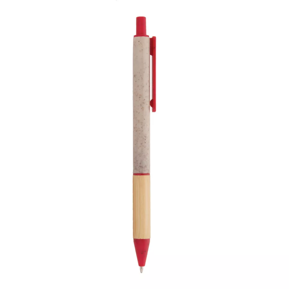 Borgy red natural ballpoint pen 
