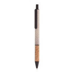 Corgy black natural ballpoint pen 