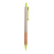 Corgy groen natuurlijk balpen 