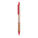 Corgy red natural ballpoint pen 