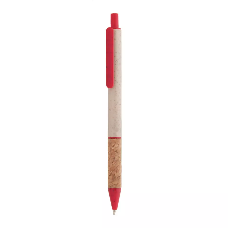 Corgy red natural ballpoint pen 