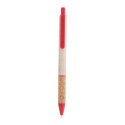 Corgy red natural ballpoint pen 