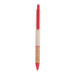 Corgy red natural ballpoint pen 