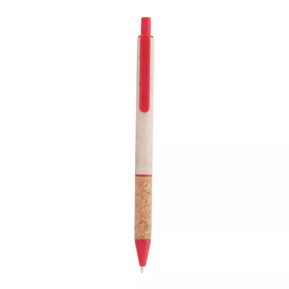 Corgy red natural ballpoint pen 