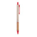 Corgy red natural ballpoint pen 
