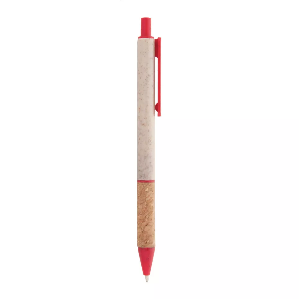 Corgy rood natuurlijk balpen 