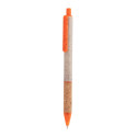 Corgy orange natural ballpoint pen 