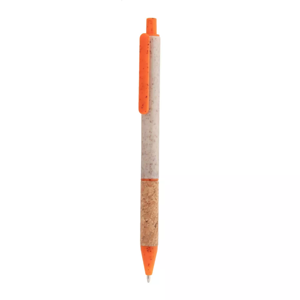 Corgy oranje natuurlijk balpen 
