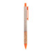 Corgy oranje natuurlijk balpen 