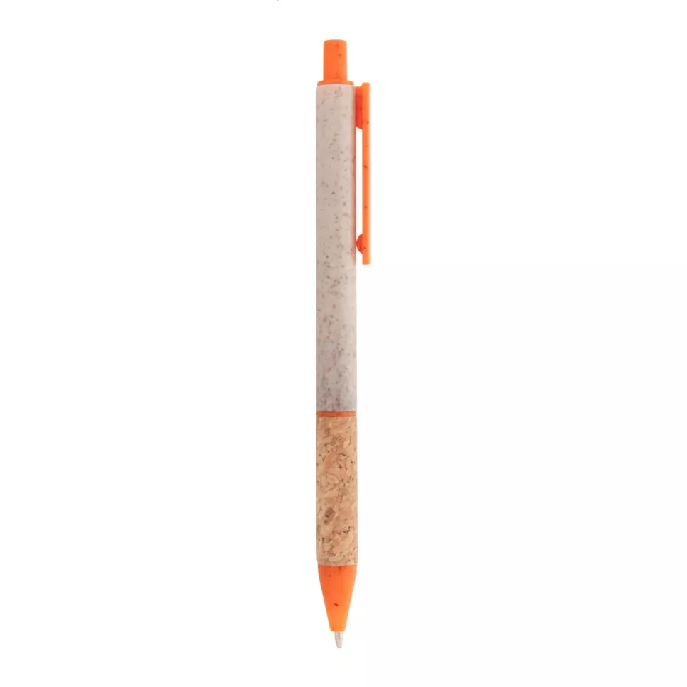 Corgy orange natural ballpoint pen 